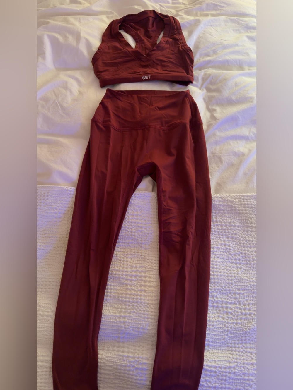 Maroon SET Active set
